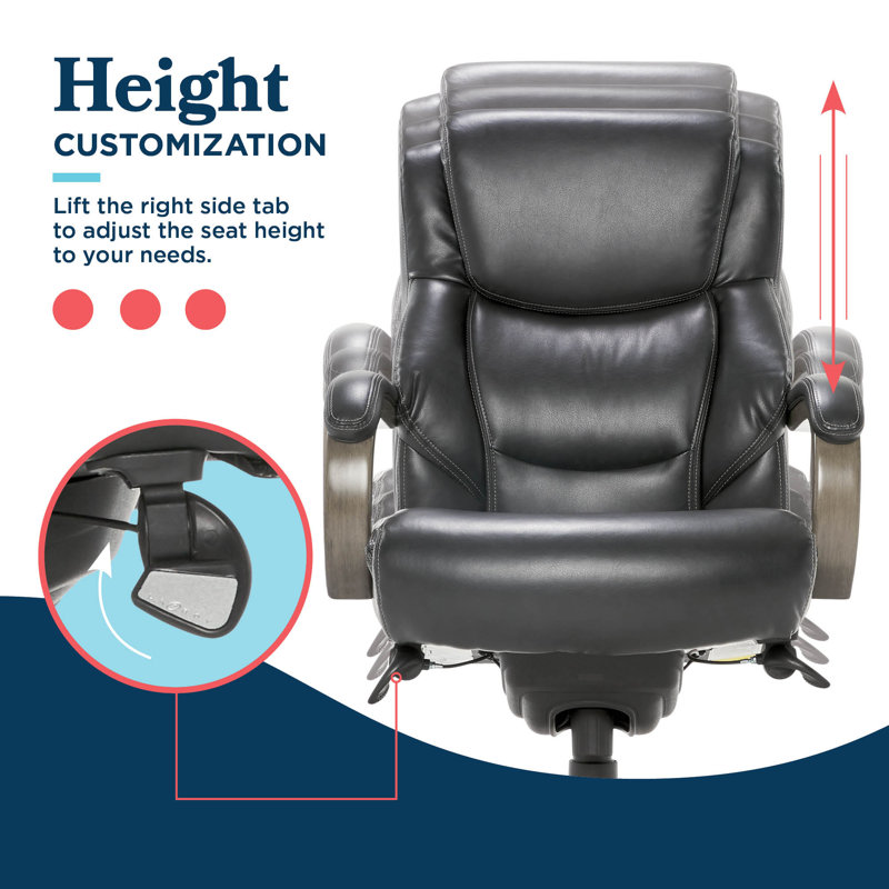 La-Z-Boy Delano Big & Tall Executive Office Chair, Ergonomic